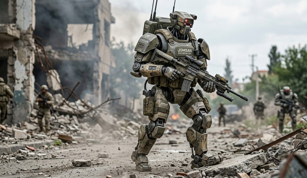 Jomsan R-S Infantry humanoid system in urban operations